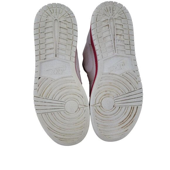 Nike Air Jordan 1 Low White/Pink Sneakers Size 5Y Youth - Picture 7 of 7
